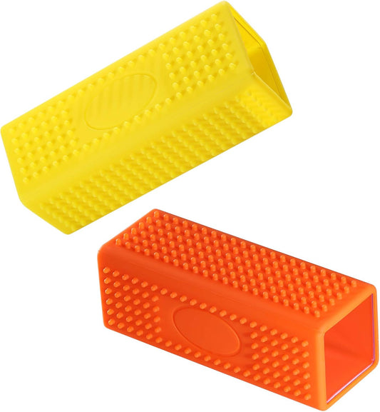 2-Pack Pet Dog Cat Hair Remover for Cars Furniture Carpet Block Roller Sofa Hollow Rubber Cleaner Brush V1259-DP01-A-3572