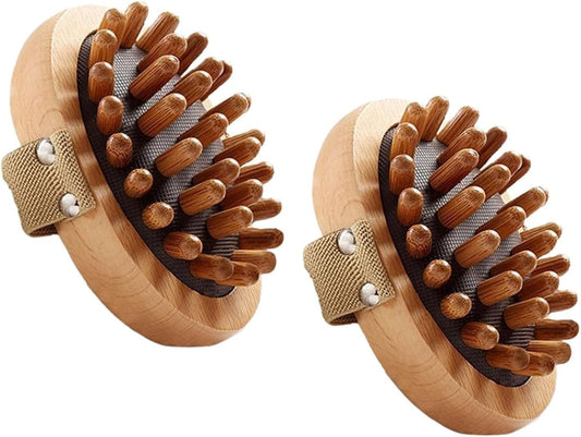 Meridian Pressure Brush, Wood Therapy Massage Tools for Belly Fat, Handheld Wooden Massager Body Brush for V1259-DP01-A-3576