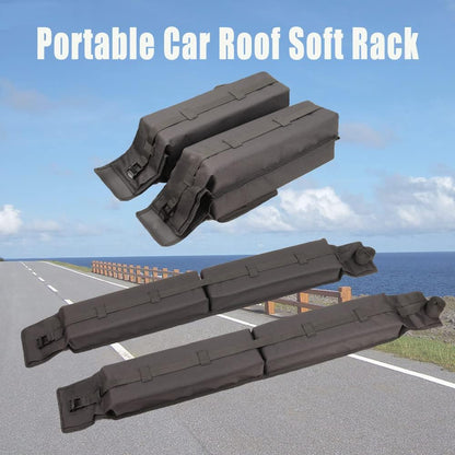 Universal Soft Roof Rack Pads for car Without crossbars,Carrier for Kayak,Surfboard,SUP,Canoe with Tie Down V1259-DP01-A-3578