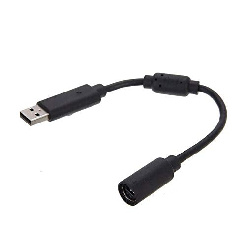 Computer Cables USB Breakaway Cable Cord Adapter for Xbox 360 Wired Gamepad Controller EM88 - (Cable Length V1259-DP01-A-3582