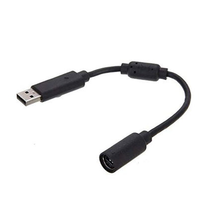 Computer Cables USB Breakaway Cable Cord Adapter for Xbox 360 Wired Gamepad Controller EM88 - (Cable Length V1259-DP01-A-3582