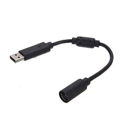 Computer Cables USB Breakaway Cable Cord Adapter for Xbox 360 Wired Gamepad Controller EM88 - (Cable Length V1259-DP01-A-3582
