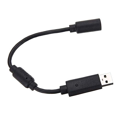 Computer Cables USB Breakaway Cable Cord Adapter for Xbox 360 Wired Gamepad Controller EM88 - (Cable Length V1259-DP01-A-3582