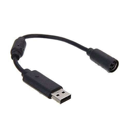 Computer Cables USB Breakaway Cable Cord Adapter for Xbox 360 Wired Gamepad Controller EM88 - (Cable Length V1259-DP01-A-3582