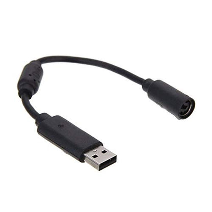 Computer Cables USB Breakaway Cable Cord Adapter for Xbox 360 Wired Gamepad Controller EM88 - (Cable Length V1259-DP01-A-3582