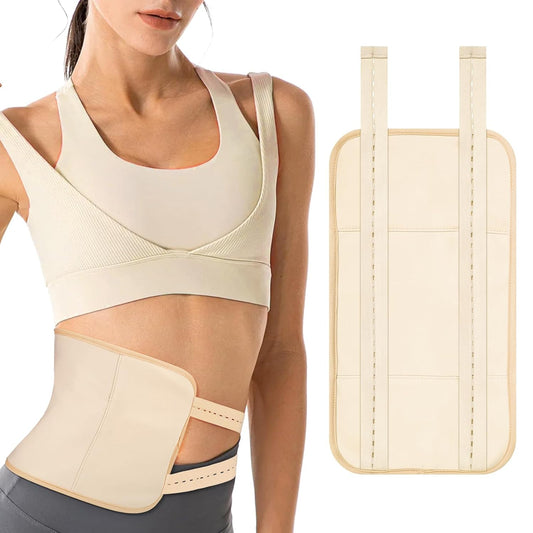 Castor Oil Pack, Adjustable Reusable for Liver Detox, Castor Oil Pack Wrap for Stomach Less Mess, Elastic V1259-DP01-A-3599