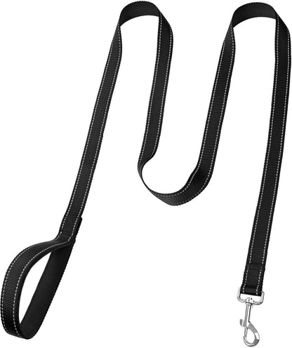 6FT Reflective Dog Leash with Soft Padded Handle for Training,Walking Lead for Large & Medium Dog,1 Inch V1259-DP01-A-3615