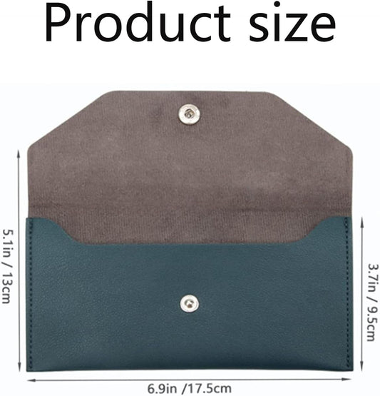 3PCS Leather Cash Envelope Wallet, Reusable Cash Envelope Wallet for Travel and Budgeting V1259-DP01-A-3627