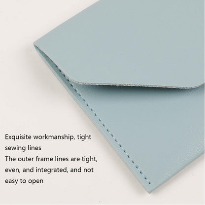 3PCS Leather Cash Envelope Wallet, Reusable Cash Envelope Wallet for Travel and Budgeting V1259-DP01-A-3627