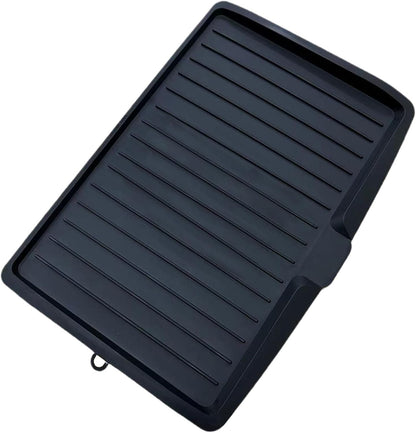 Dish Drain Board Tilt PP Dish Drainer 17.6x12.2x1.2in Quick Dry Dish Drain with Drain Port Multipurpose Dish V1259-DP01-A-3641