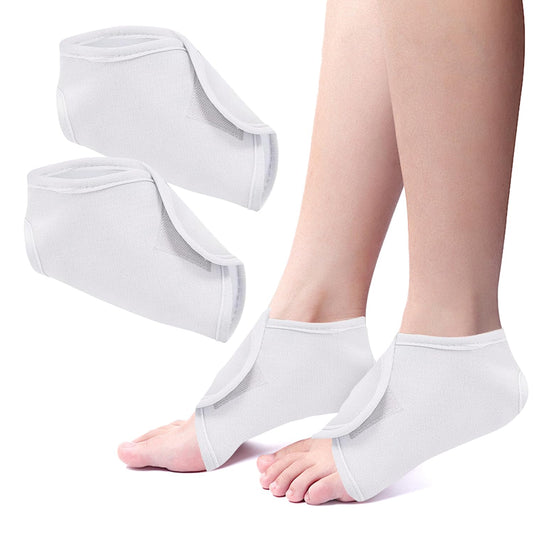2pcs Castor Oil Pack Wrap for Ankle, Adjustable Ankle Castor Oil Wrap for Plantar Fasciitis Relief, Reusable V1259-DP01-A-3656