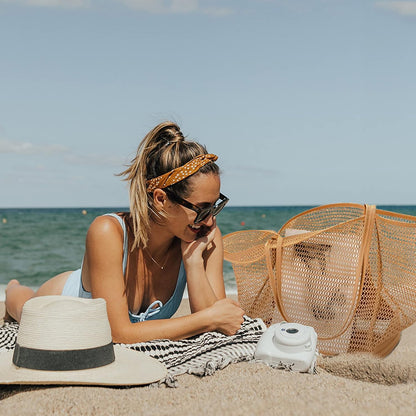 Oversized Beach Tote Bag, Semi Mesh Tote Bag Foldable MAX 35L Laundry Tote Bag For Beach Picnic Laundry V1259-DP01-A-3664