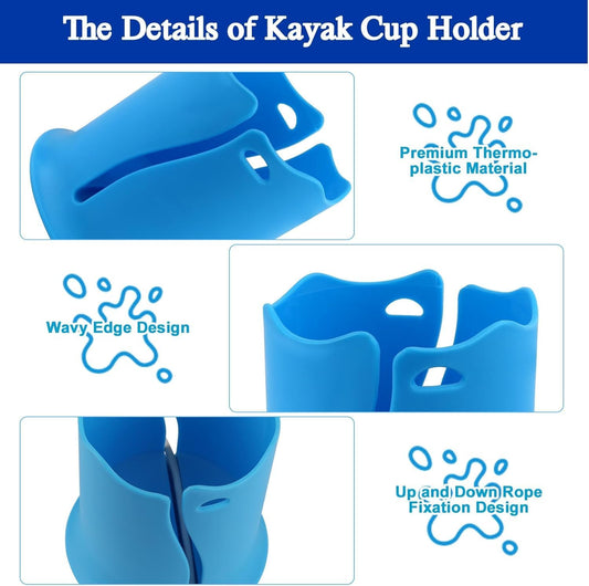 Paddle Board Drink Holder,Kayak Drink Holder,SUP Paddle Board Cup Holder,Fishing Tool and Lures Storage, V1259-DP01-A-3668