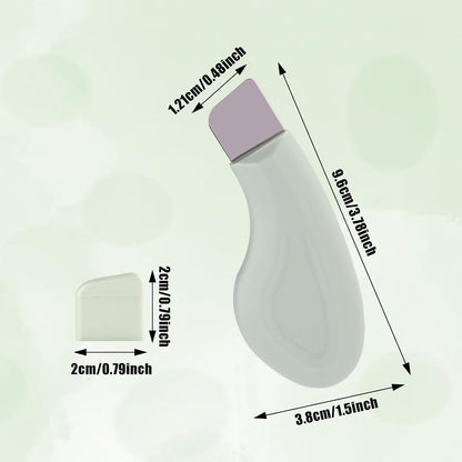 Blackhead Remover, Silicone Nose Blackhead Scraper, Deep Clean Skin Pore Spatula, Face Spatula, Green V1259-DP01-A-3671