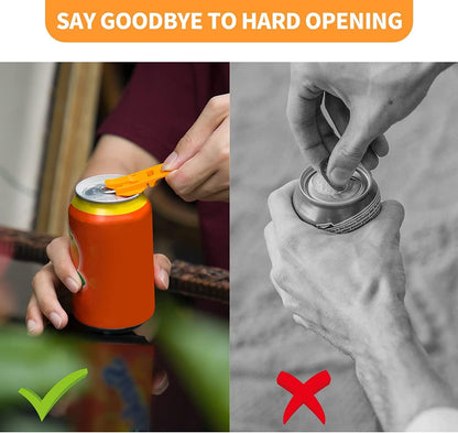 6 Pcs Manual Can Openers Manual Easy Can Opener for Family Drinks Protector Opener Drink Shield Plastic V1259-DP01-A-3676