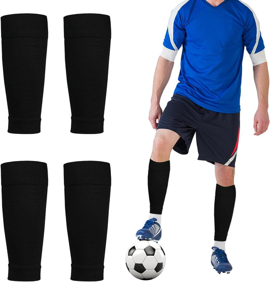2 Pack Pro Soccer Leg Sleeves Socks/Compression for Calf - over the calf,ootball, baseball, basketball,rugby V1259-DP01-A-3680