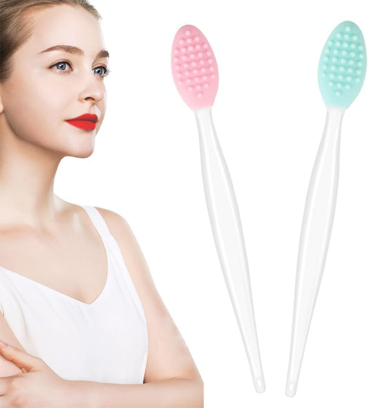 Silicone Lip Scrub Brush Lip Scrubber Tool Lip Exfoliator Brush Exfoliating Lip Scrub Tool for Dark Lips V1259-DP01-A-3682