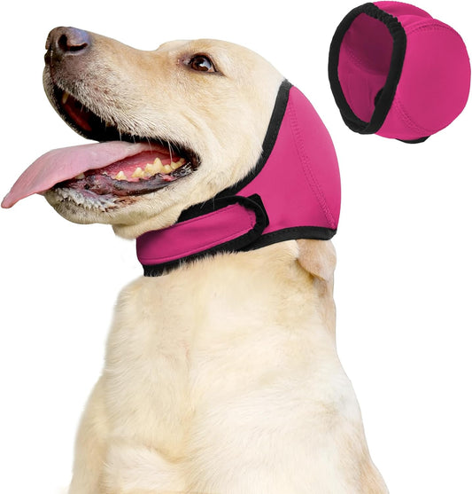 Waterproof Dog Ear Covers for Grooming, Bathing,Swimming, Pet Calming Hoodie Dog Ear Muffs Noise Protection V1259-DP01-A-3706