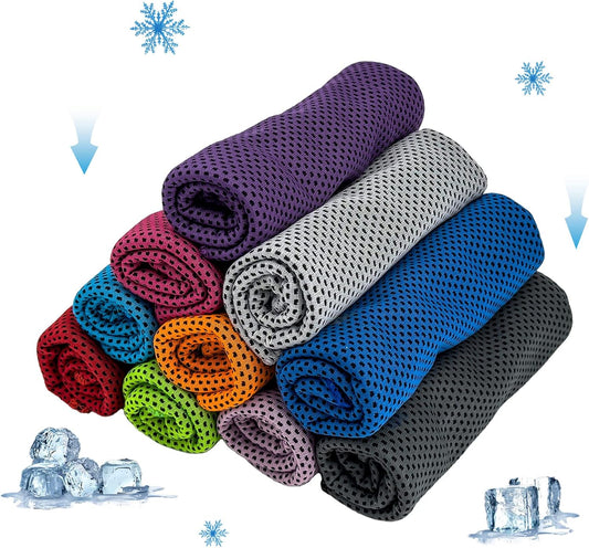 Cooling Towel Ice Towel Workout Towel, Soft Breathable Sweat Towel for Sports, Yoga, Gym, Golf, Camping, V1259-DP01-A-3709