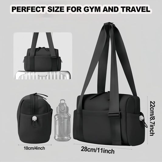 Mini Gym Bag for Women, Small Duffle Bag with Wet Compartment, Lightweight Waterproof Cute Tote for Girls V1259-DP01-A-3720