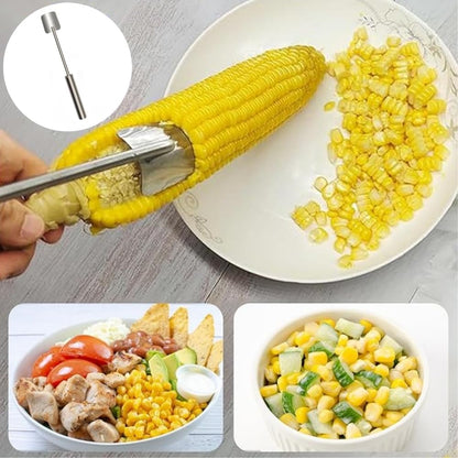 Corn Peeler and Cob Remover Tool, Fast and Safe Kitchen Utensil, Easy Clean Design V1259-DP01-A-3723