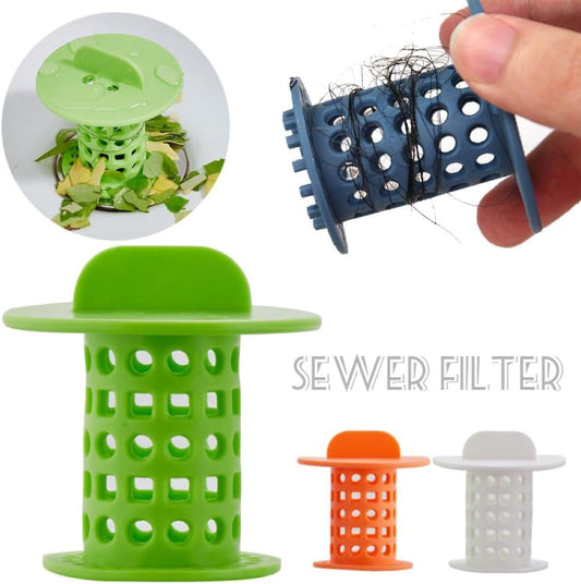 New Handle Bathroom Drain Hair Catcher Bath Stopper Plug Sink Strainer Filter Sewer Dredge Device Shower Hair V1259-DP01-A-3724