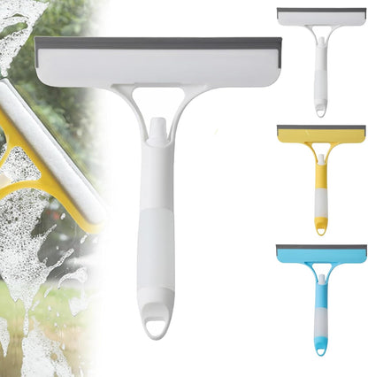 Recyclable Silicone Window Squeegee Kit, 3 in 1 Window Cleaning Scraper, Squeegee and Scrubber with Spray, V1259-DP01-A-3735