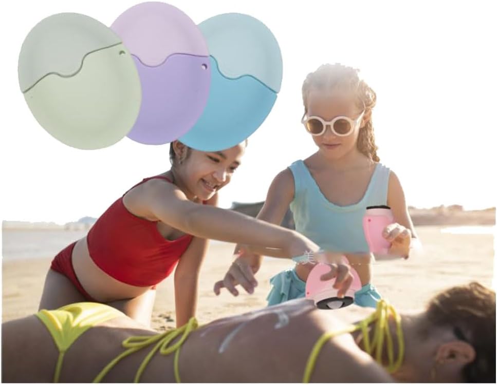 Sunscreen Applicator Silicone Sunscreen Lotion Applicator Refillable Sunscreen Cream Bottle Lotion Applicator V1259-DP01-A-3738