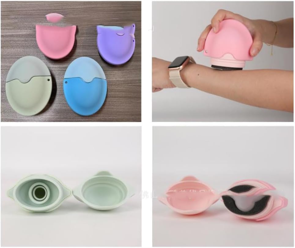 Sunscreen Applicator Silicone Sunscreen Lotion Applicator Refillable Sunscreen Cream Bottle Lotion Applicator V1259-DP01-A-3738