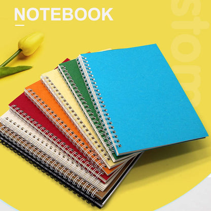 Multifunctional Conference Spiral Notebook Soft Portable Meeting Organiser Travel Journal Daily Plan Notebooks V1259-DP01-A-3758
