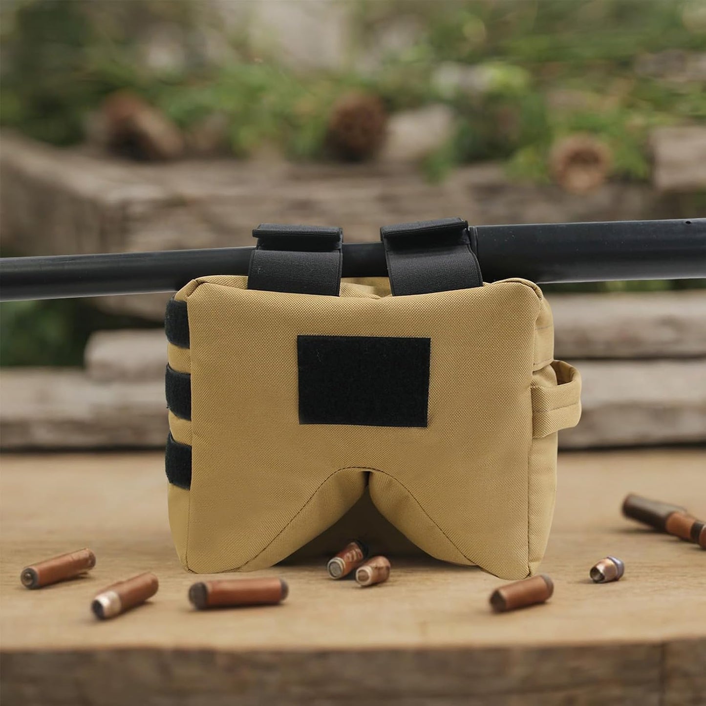 Front or Rear Squeeze Bag Shooting Range Bag Bench Bag with Strap for Shooting Hunting V1259-DP01-A-3759