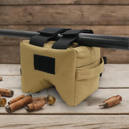 Front or Rear Squeeze Bag Shooting Range Bag Bench Bag with Strap for Shooting Hunting V1259-DP01-A-3759