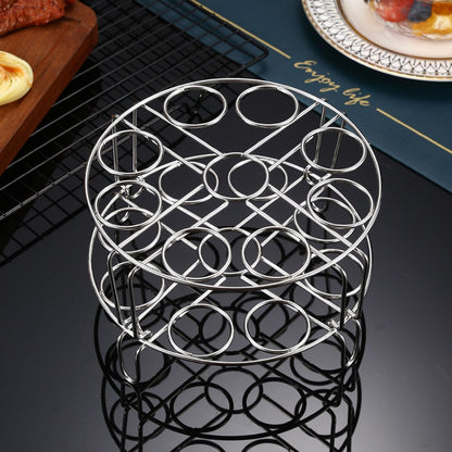 Stainless Steel Stackable Egg Steamer Rack for Instant Pot 5/6/8 Qt, 304 Food-Grade Cooking & Cooling Trivet, V1259-DP01-A-3761