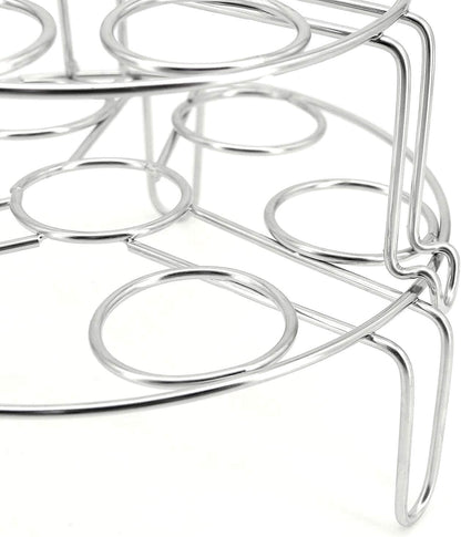 Stainless Steel Stackable Egg Steamer Rack for Instant Pot 5/6/8 Qt, 304 Food-Grade Cooking & Cooling Trivet, V1259-DP01-A-3761