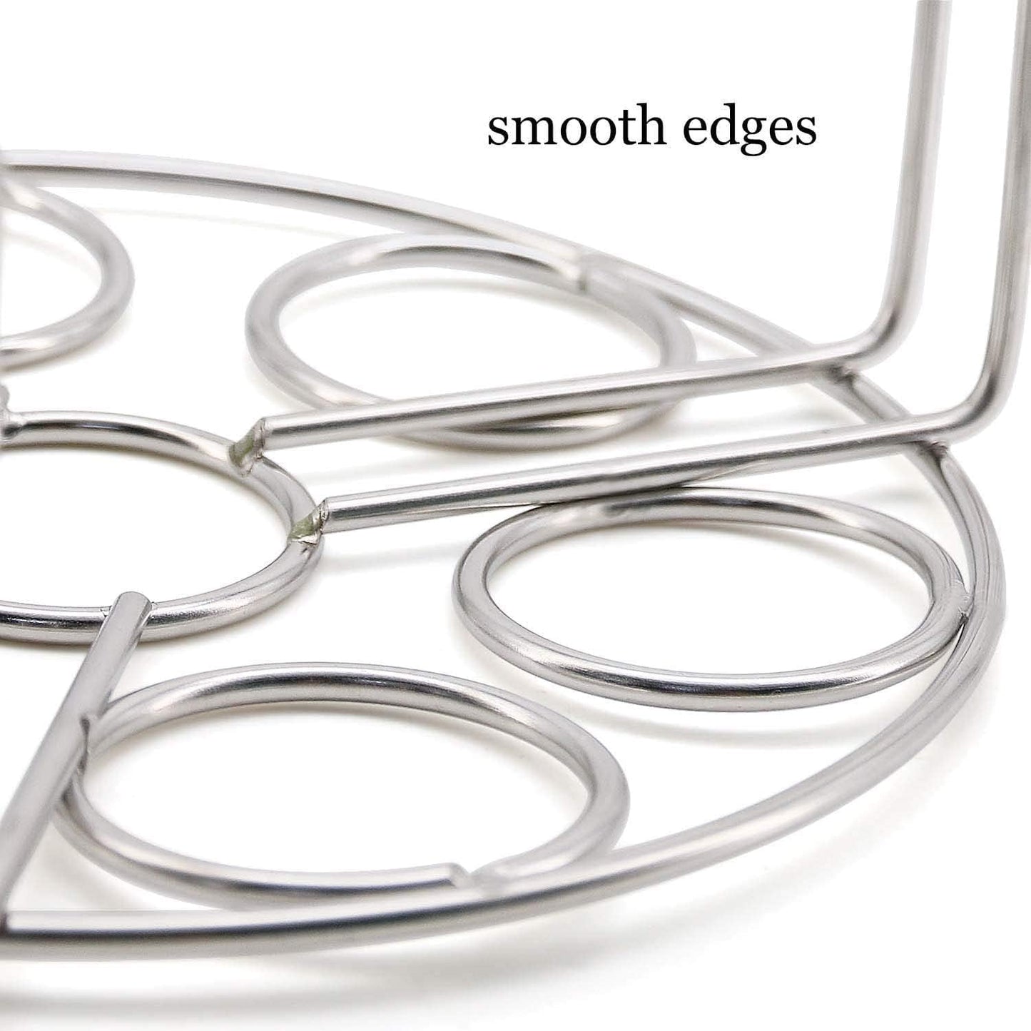 Stainless Steel Stackable Egg Steamer Rack for Instant Pot 5/6/8 Qt, 304 Food-Grade Cooking & Cooling Trivet, V1259-DP01-A-3761