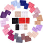 36 Pieces Bra Extenders, 2 & 3 Hooks, Brassiere Extension Hooks for Women, Soft Cotton, Practical & Cozy, V1259-DP01-A-3769