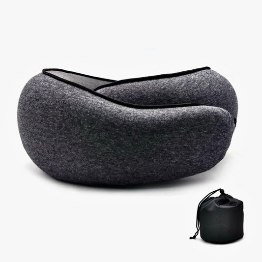Travel Memory U-Shaped Pillow, Soft Skin-Friendly Cotton Fabric, All-Round, Portable Easy Storage, Ideal for V1259-DP01-A-3771