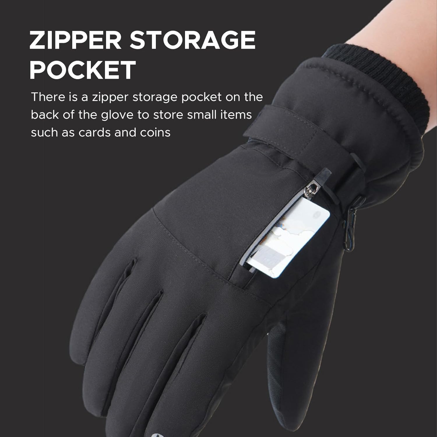 Waterproof Anti-Slip Touchscreen Winter for Skiing, Snowboarding, and Outdoor Activities V1259-DP01-A-3781