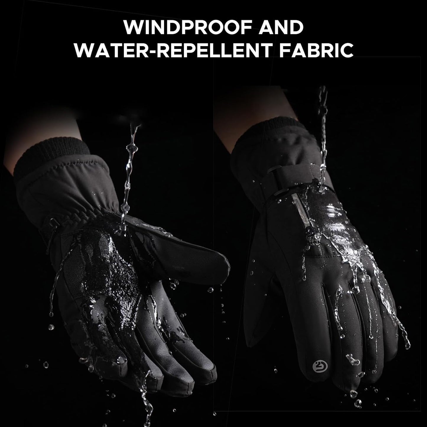 Waterproof Anti-Slip Touchscreen Winter for Skiing, Snowboarding, and Outdoor Activities V1259-DP01-A-3781