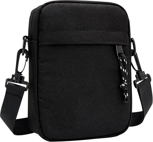 Small Crossbody Bag for Men, Mini Messenger Bag Side Shoulder Bag for Phone Passport, Casual Satchel Bag V1259-DP01-A-3794