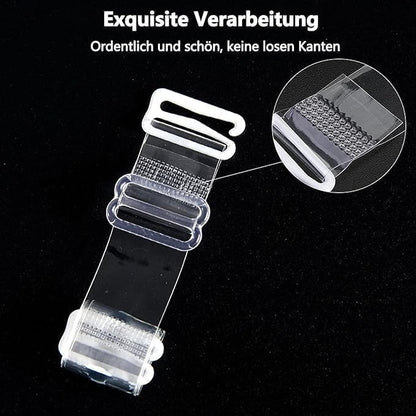 3-Pairs Clear Bra Straps,Invisible Bra Replacement Transparent Bra Straps Multiple Width Removable V1259-DP01-A-3798