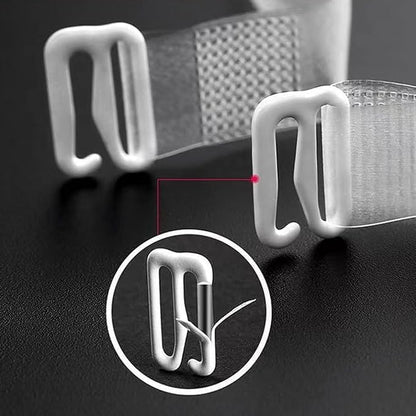 3-Pairs Clear Bra Straps,Invisible Bra Replacement Transparent Bra Straps Multiple Width Removable V1259-DP01-A-3798