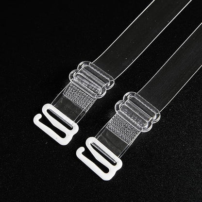 3-Pairs Clear Bra Straps,Invisible Bra Replacement Transparent Bra Straps Multiple Width Removable V1259-DP01-A-3798