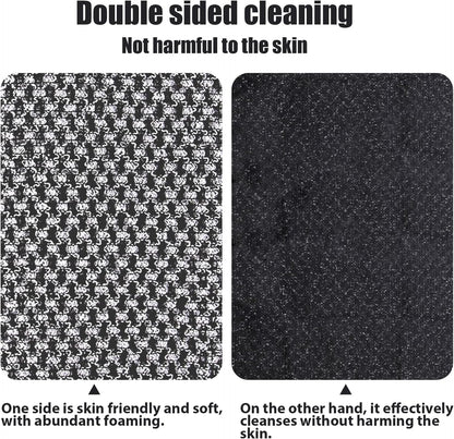Extra Long Exfoliating Cloth, Deep Cleaning Exfoliating Towel, Reusable Exfoliating Body Scrubber (2 Pcs V1259-DP01-A-3799