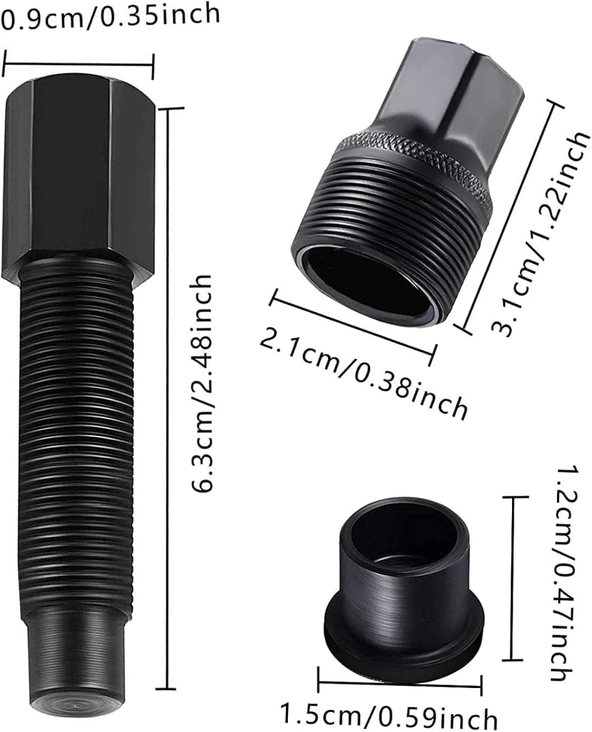 Crank Puller, Bike Crank Removal Tool, Bicycle Repair and Maintenance Disassembler, Suitable for Road Bikes, V1259-DP01-A-3811