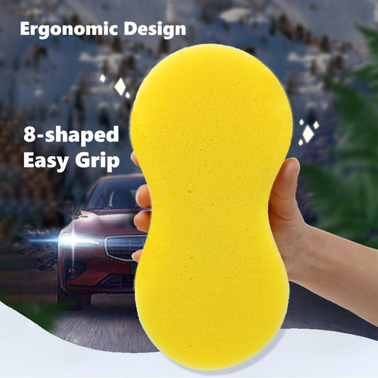 3 Pack Car Wash Sponge, Large Soft Super Absorbent Non-Scratch Sponges, Auto Bike Boat Washing, Household V1259-DP01-A-3833
