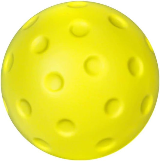 Noise-Reducing Foam Pickleballs-Soft PU Practice Balls for Indoor/Outdoor Training, Durable V1259-DP01-A-3852