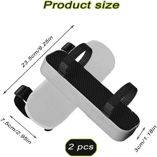2 Pack Chair Armrest Pads,Chair Armrest Cooling Gel Cushions, Ergonomic Armrest Pads,Office Chair Armrest V1259-DP01-A-3866