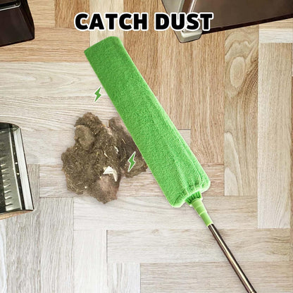 Retractable Gap Dust Cleaner Under Appliance Cleaning Tool, Flat Duster for Under Refrigerator Fridge Stove V1259-DP01-A-3869