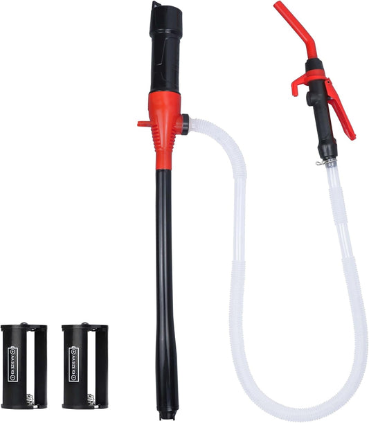 Portable Power Siphon Pump for Gas, Battery Operated Fuel Transfer Pump, 3.5GPM Flow, Diesel Oil Extractor - V1259-DP01-A-3880
